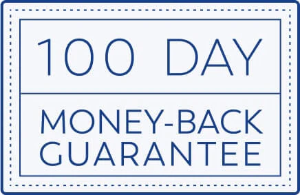 100-day, guaranteed weight loss money back guarantee